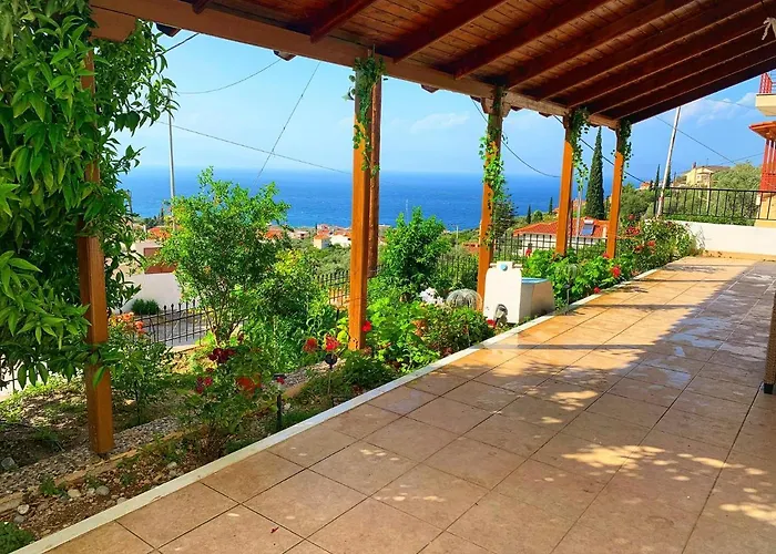House With Sea And Mountain View